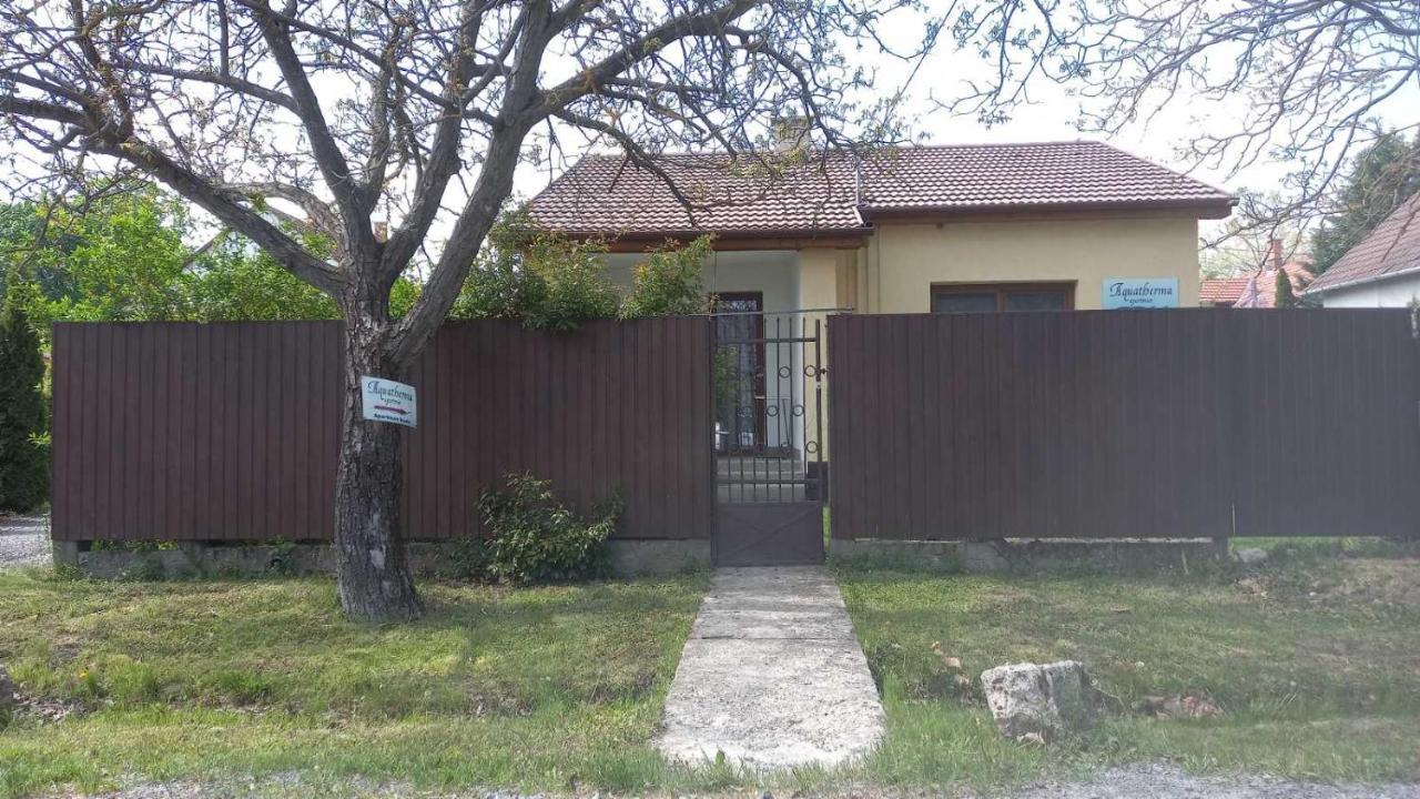 Aquatherma Apartman Sárospatak Dış mekan fotoğraf